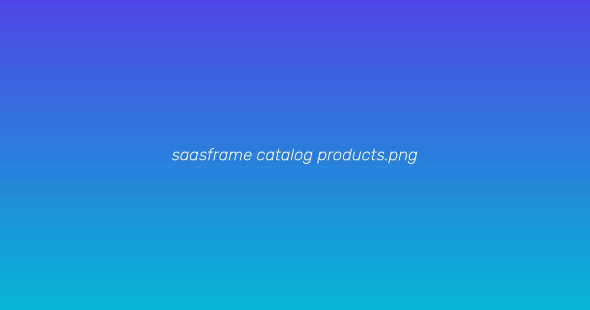 Product listing