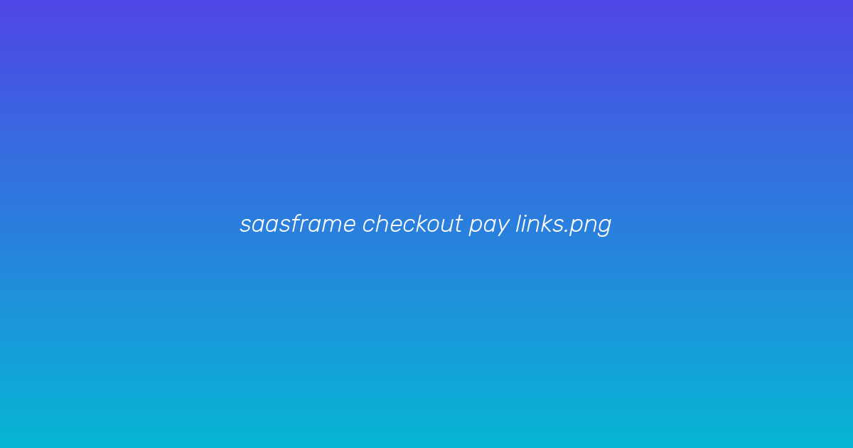 Pay links list