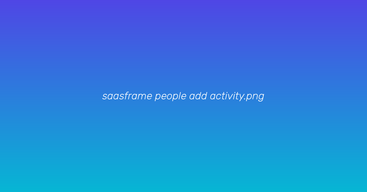 Add activity dialog