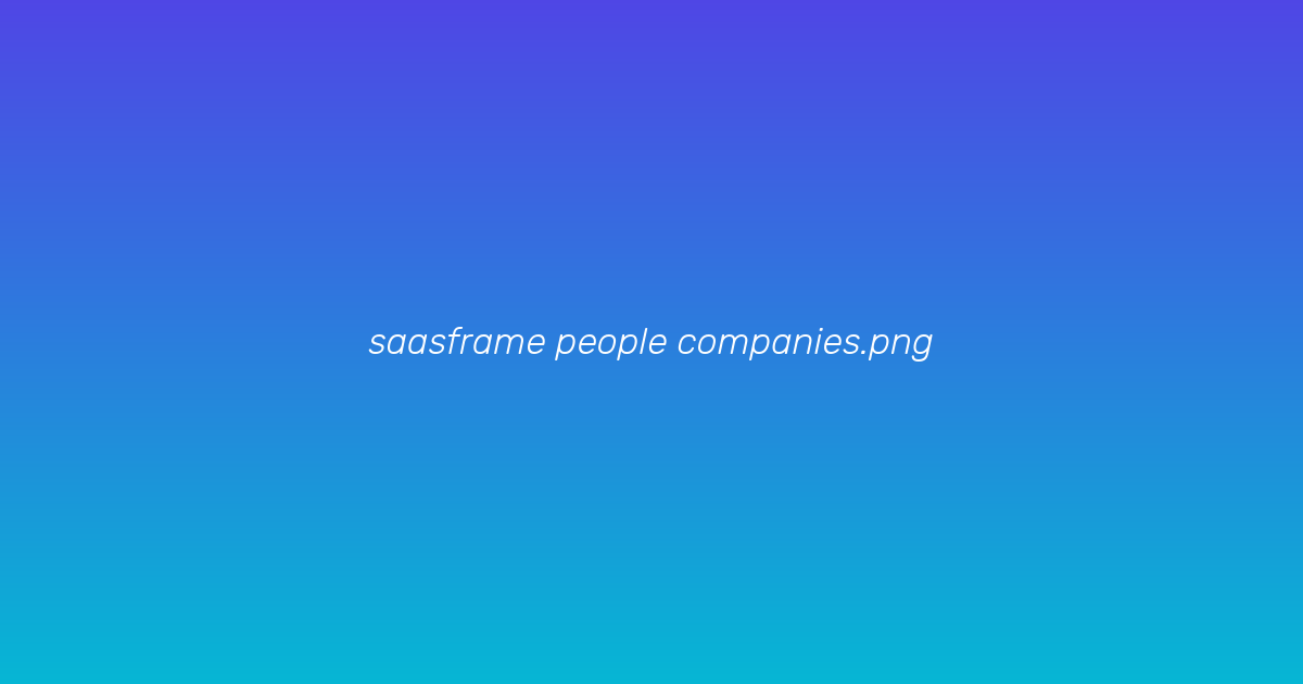 People list view