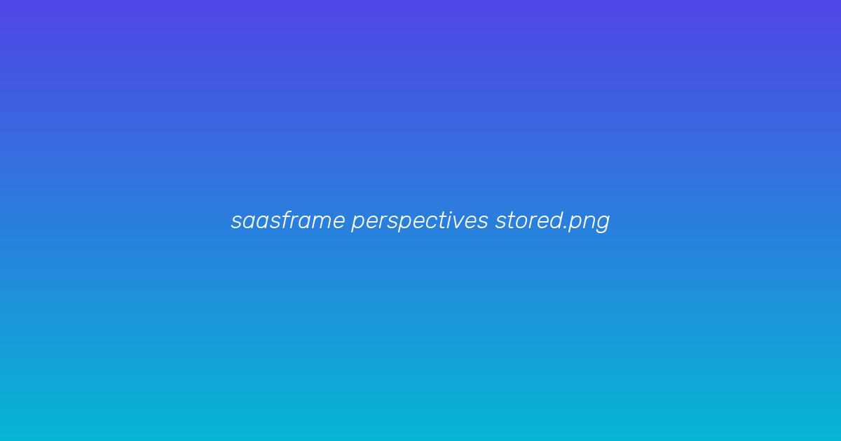 Stored personal and role perspectives